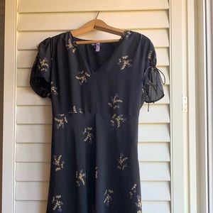 Madewell flutter sleeve dress